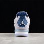 Men & Wmns Air JORDAN 4 RETRO WHITEGREYBLUE