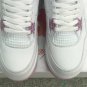 Men & Wmns Air Jordan 4 Retro WhitePink