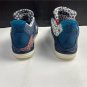 Men & Wmns Air Jordan 4 SE &acirc;��Sashiko&acirc;�� Deep Ocean Sail-Cement Grey-Fire Red