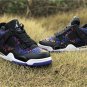 Men & Wmns Air Jordan 4 SE BlackWhite-Rush Violet-Racer
