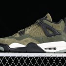 Men & Wmns Air JORDAN 4 SE CRAFT MEDIUM OLIVE BROWNGREENBLACKWHITE