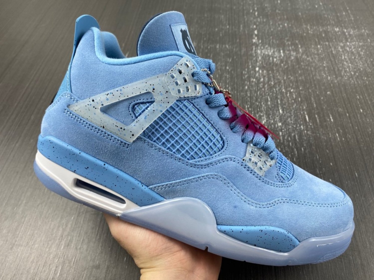Men & Wmns Air Jordan 4 UNC PE Blue