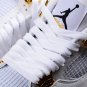 Men & Wmns Air JORDAN 4 VIVIDSULFUR WHITEYELLOW