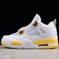 Men & Wmns Air JORDAN 4 VIVIDSULFUR WHITEYELLOW