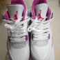 Men & Wmns Air Jordan 4 White  Pink Oreo