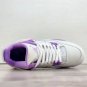 Men & Wmns Air Jordan 4 White  Purple Oreo