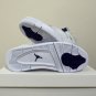 Men & Wmns Air Jordan 4 White University Purple
