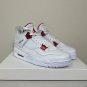 Men & Wmns Air Jordan 4 White University Red