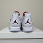Men & Wmns Air Jordan 4 White University Red