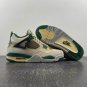 Men & Wmns Air Jordan 4 Year Of The Dragon White And Green