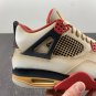 Men & Wmns Air Jordan 4 Year Of The Dragon White, Black And Red