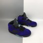 Men & Wmns Air Jordan 5 &acirc;��Alternate Grape&acirc;�� Grape IceBlack-Clear-New Emerald