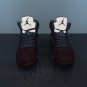 Men & Wmns Air Jordan 5 Burgundy Light Graphite Silver