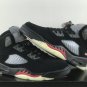 Men & Wmns Air Jordan 5 Gore Tex Off Noir Fire Red Black Muslin