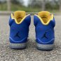 Men & Wmns Air Jordan 5 JSP Laney Varsity Royal Varsity Maize