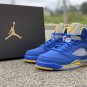Men & Wmns Air Jordan 5 JSP Laney Varsity Royal Varsity Maize