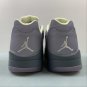 Men & Wmns Air Jordan 5 Low Indigo Haze Metallic Silver Alabaster