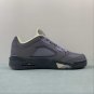 Men & Wmns Air Jordan 5 Low Indigo HazeMetallic SilverAlabaster