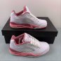 Men & Wmns Air Jordan 5 Low White Coral Chalk Desert Berry Black