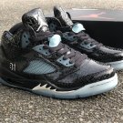 Men & Wmns Air Jordan 5 Retro Doernbecher Black White Black