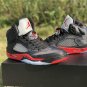 Men & Wmns Air Jordan 5 Satin Bred