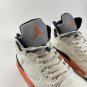 Men & Wmns Air Jordan 5 Shattered Backboard Sail Orange Blaze Metallic Silver Black