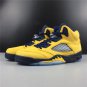 Men & Wmns Air Jordan 5 SP Michigan Amarillo College Navy