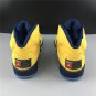 Men & Wmns Air Jordan 5 SP Michigan Amarillo College Navy