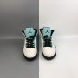 Men & Wmns Air Jordan 5 White Black White Island Green