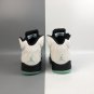 Men & Wmns Air Jordan 5 White Black White Island Green