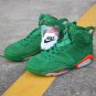 Men & Wmns Air Jordan 6 &acirc;��Gatorade&acirc;�� Green Orange Summit White