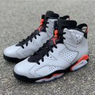 Men & Wmns Air Jordan 6 3M Reflective Infrared Reflective Silver Black Infrared