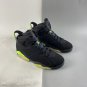 Men & Wmns Air Jordan 6 Black Electric Green