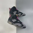 Men & Wmns Air Jordan 6 Black Light Graphite Dark Grey Bordeaux