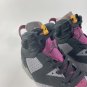 Men & Wmns Air Jordan 6 Black Light Graphite Dark Grey Bordeaux