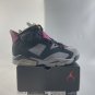 Men & Wmns Air Jordan 6 Black Light Graphite Dark Grey Bordeaux