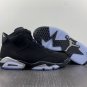 Men & Wmns Air Jordan 6 Chrome Black Metallic Silver