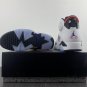Men & Wmns Air Jordan 6 Flint White Black Infrared 23 Dark Concord