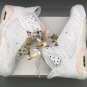Men & Wmns Air Jordan 6 Gold Hoops White Sail Metallic Gold Barely Rose