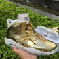 Men & Wmns Air Jordan 6 Pinnacle Metallic Gold White