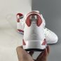 Men & Wmns Air Jordan 6 Red Oreo White University Red Black