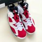 Men & Wmns Air Jordan 6 Retro Carmine 2021 sneakers