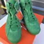Men & Wmns Air Jordan 6 Retro Green Suede Gatorade