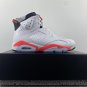 Men & Wmns Air Jordan 6 Retro White Infrared
