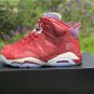 Men & Wmns Air Jordan 6 Retro X Slam Dunk Varsity Red White
