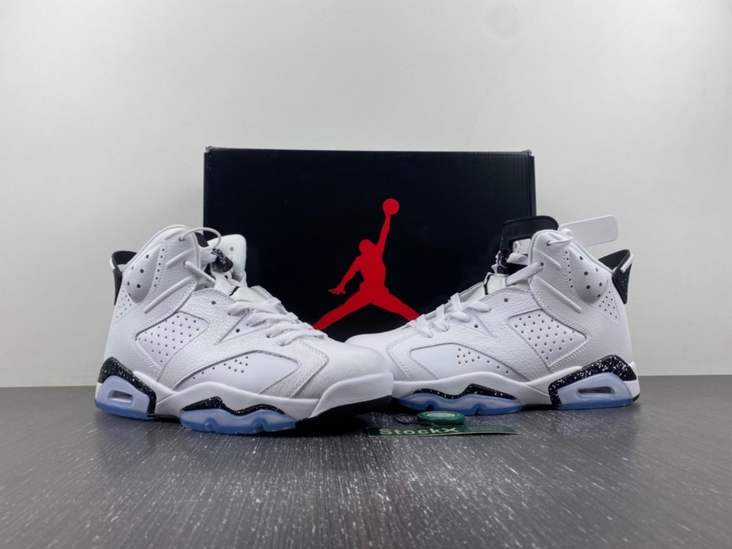 Men & Wmns Air Jordan 6 Reverse Oreo White Black