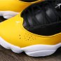 Men & Wmns Air Jordan 6 Rings Taxi Yellow Black White