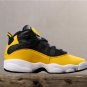 Men & Wmns Air Jordan 6 Rings Taxi Yellow Black White