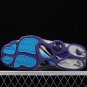 Men & Wmns Air Jordan 6 Rings Utah Jazz White Court Purple Silver Vivid Blue