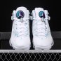 Men & Wmns Air Jordan 6 Rings Utah Jazz White Court Purple Silver Vivid Blue